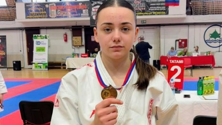 Kristina bronzana na Prvenstvu Vojvodine