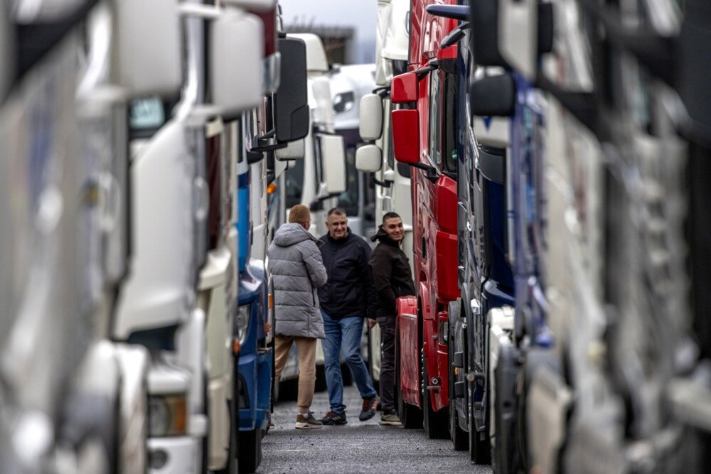 U 2025. godini za 5,4 odsto više teretnih vozila izašlo iz Srbije nego 2024.