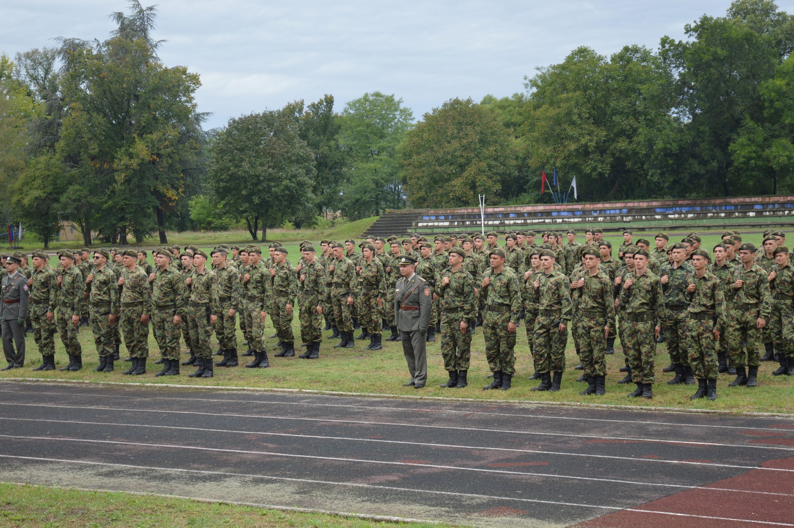 Vojni rok u Somboru: završena prva faza obuke vojnika