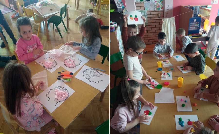 MALIŠANI IZ „ZVEZDICE“ UČILI O ZDRAVLJU KROZ IGRU