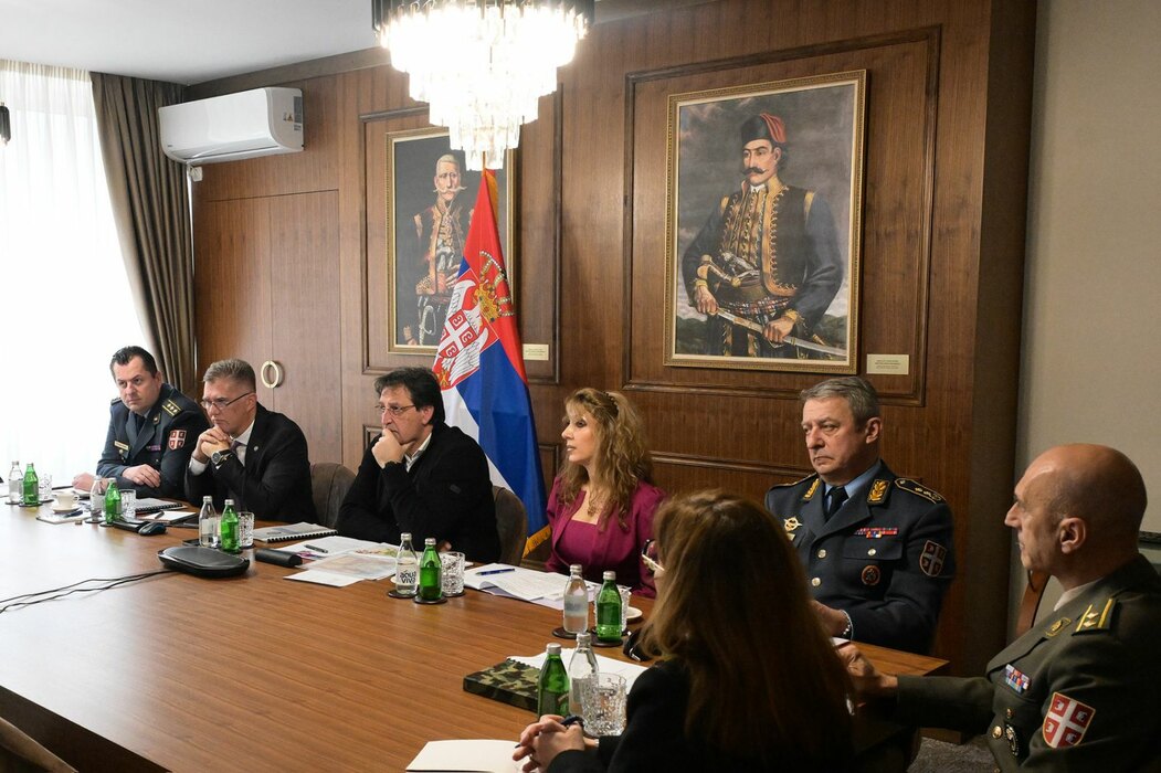 Gašić na sastanku sa ministrima odbrane evropskih zemalja povodom situacije u Libanu