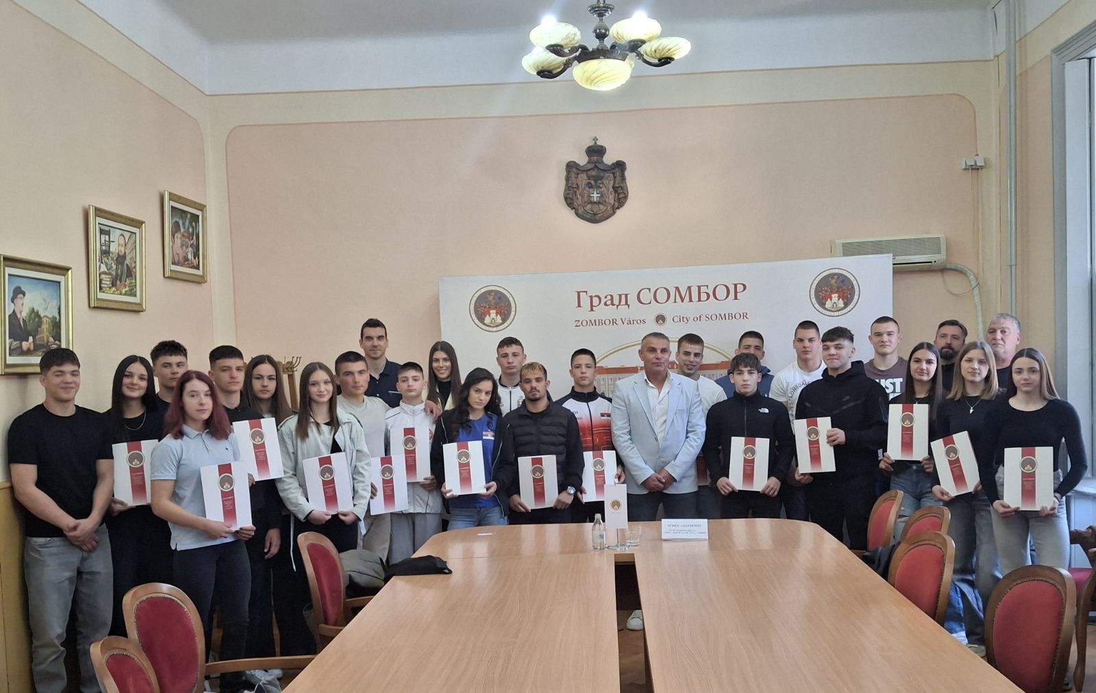 Grad Sombor stipendira 26 mladih sportista – izdvojeno tri miliona dinara