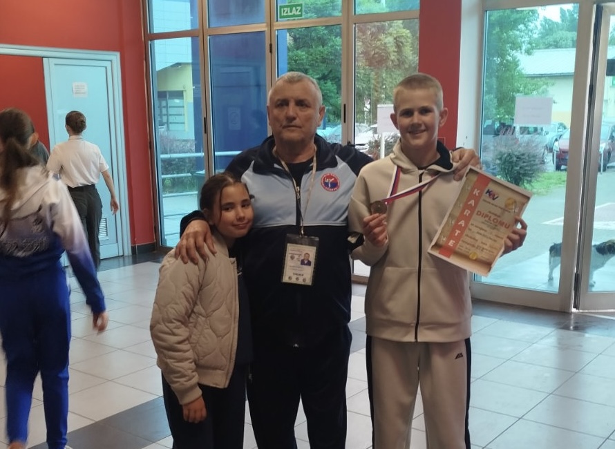 Bronza za Stefana Lazića na karate turniru u Novom Sadu