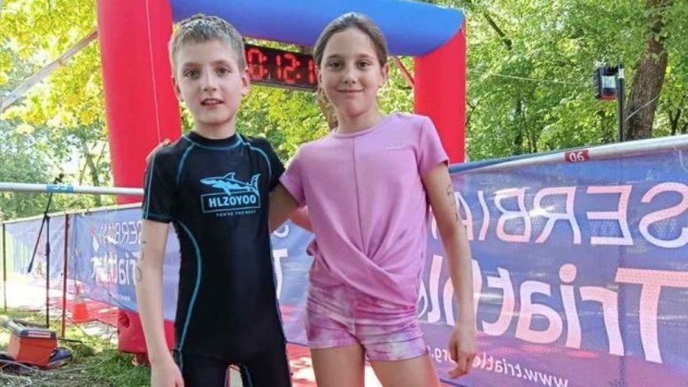 Tri medalje za Sprint na Beogradskom triatlonu
