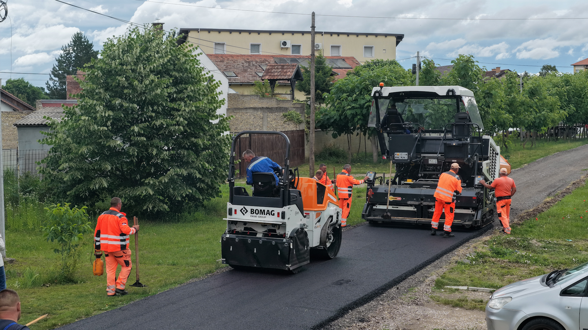 Nastavlja se asfaltiranje neasfaltiranih ulica u Somboru
