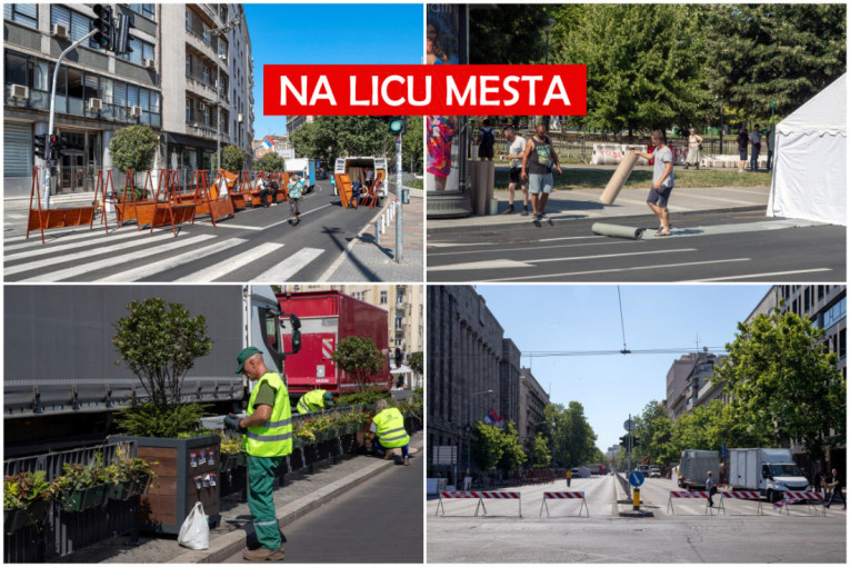 Uzavrelo ispred Skupštine: Nema stajanja zbog vrućine, svi rade za skup "Srbija jedna porodica" (FOTO/VIDEO)
