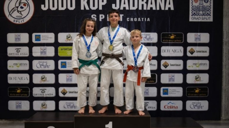 Tri medalje za Džudo klub Bačka na turniru u Splitu