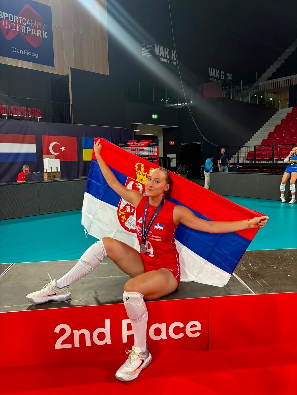 EVROPSKO SREBRO ZA SRBIJU, PONOS ZA SOMBOR: KATARINA GAGIĆ ISPISALA ISTORIJU