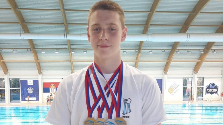 PET MEDALJA ZA PLIVAČE PK „POLET“ NA PRVENSTVU SRBIJE ZA KADETE
