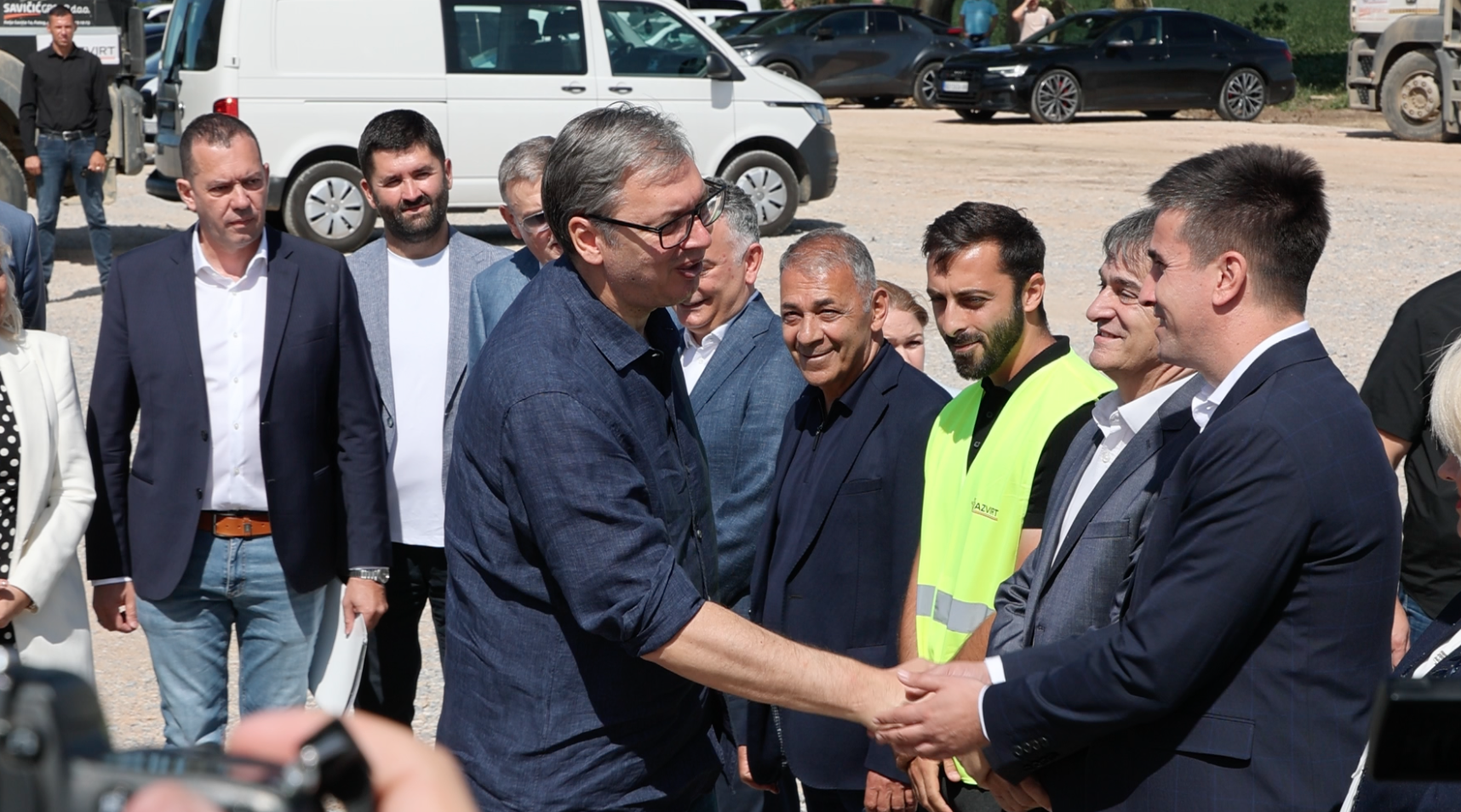 (VIDEO+FOTO) Vučić posetio Bezdan: Infrastruktura ostaje jedan od prioriteta razvoja Srbije