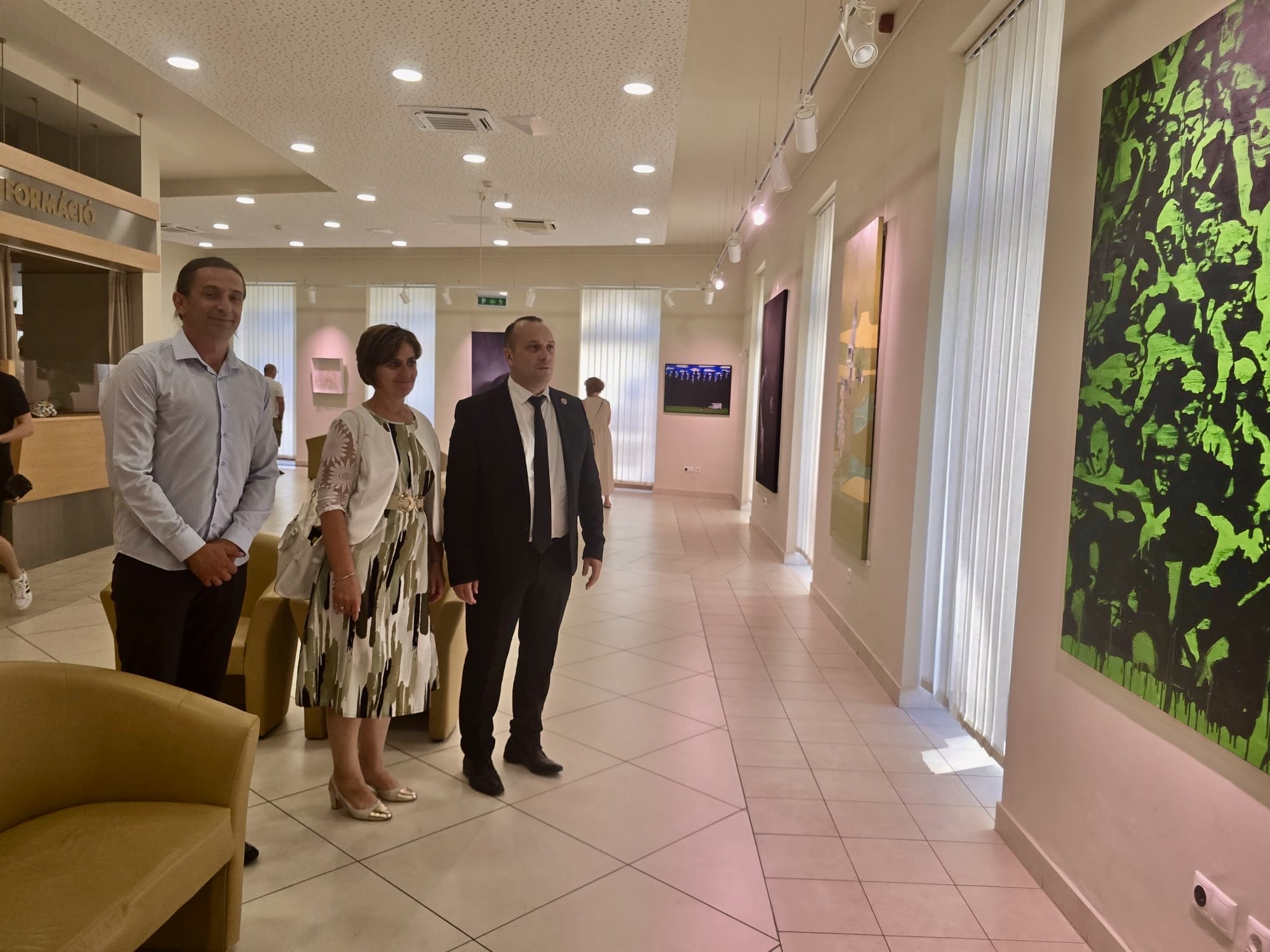 Somborska umetnost predstavljena u Baji na jubileju saradnje