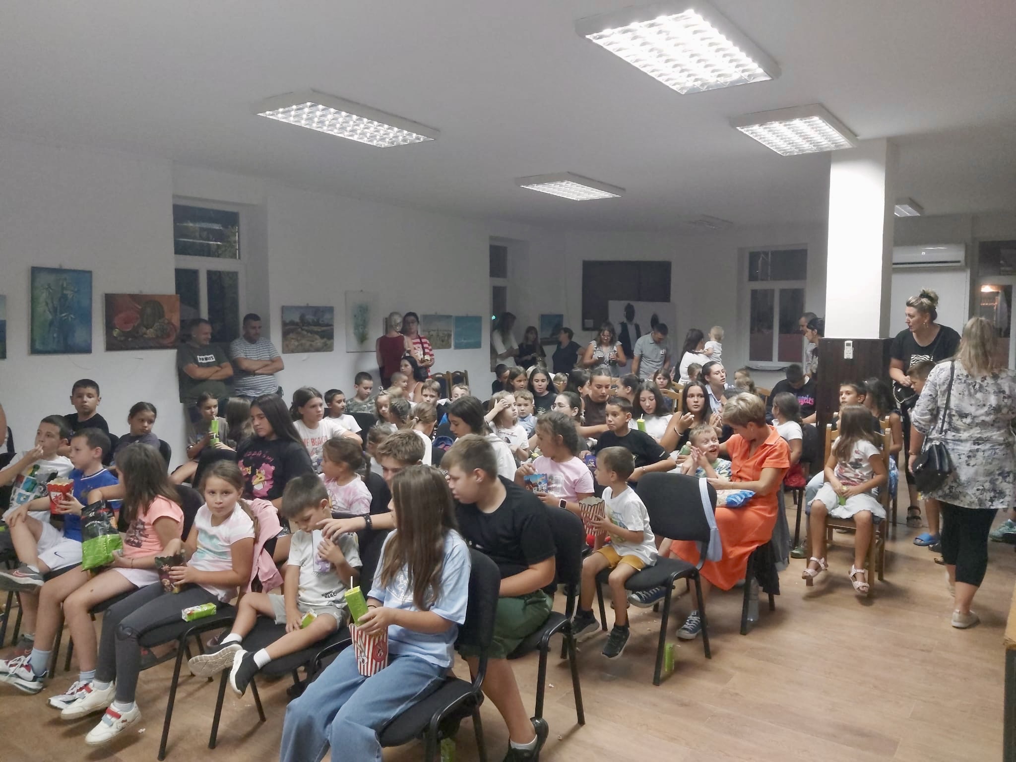 Filmsko veče u Kljajićevu za najmlađe meštane