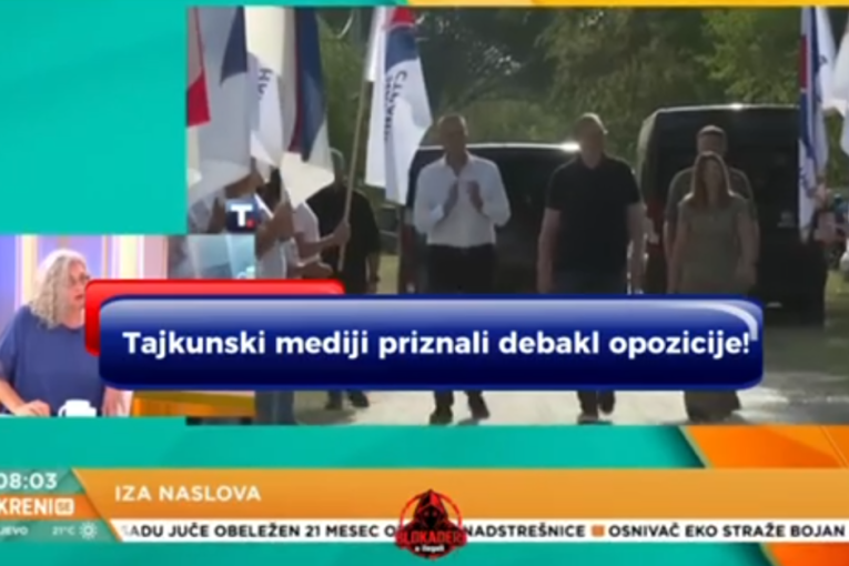 Licemerje tajkunskih medija nema granica: Hvale blokadere što rade istu stvar zbog koje su napadali SNS (VIDEO)