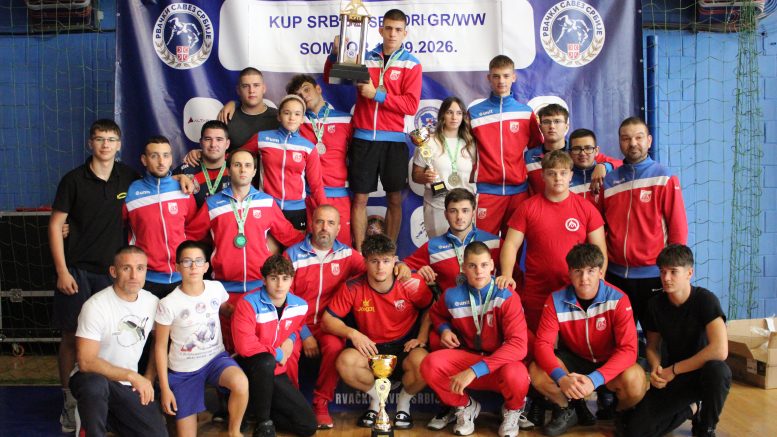 Radnički Sombor prvi put osvojio Kup Srbije u rvanju